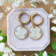 Hydrangea Flower Earrings