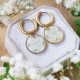 Hydrangea Flower Earrings