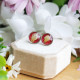 Wild flower stud earrings