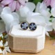 Forget-me-not stud earrings