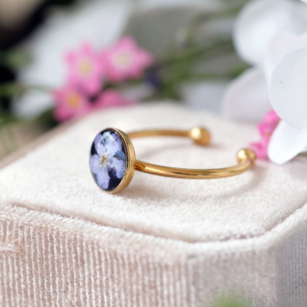 Forget-me-not ring