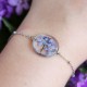 Classic forget-me-not bracelet