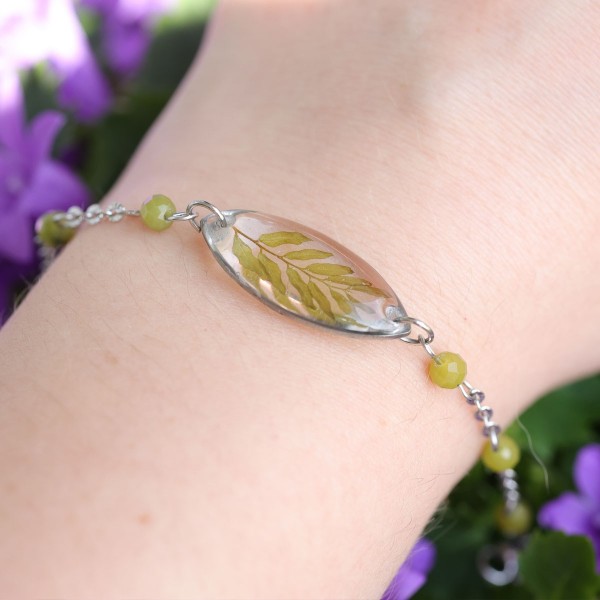 Acacia Leaf Bracelet