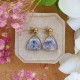 Forget-me-not earrings