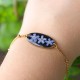 Classic forget-me-not bracelet