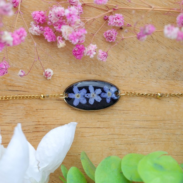 Classic forget-me-not bracelet
