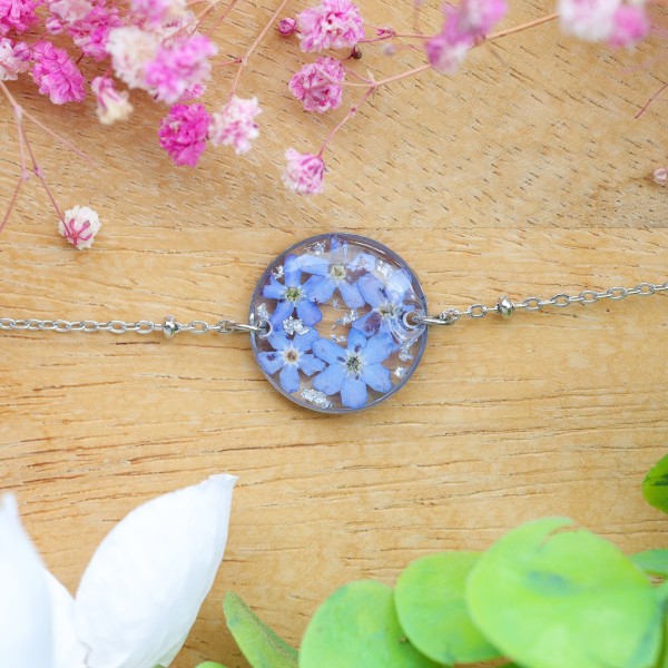Classic forget-me-not bracelet
