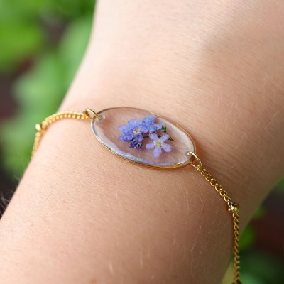 Classic forget-me-not bracelet