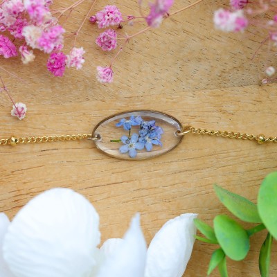 Classic forget-me-not bracelet
