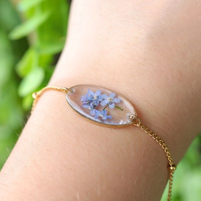Classic forget-me-not bracelet