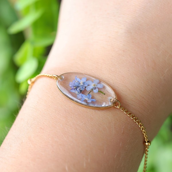 Classic forget-me-not bracelet