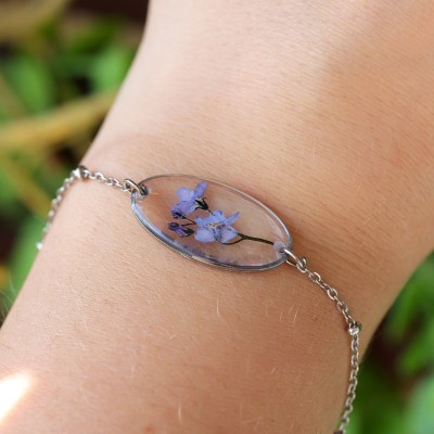 Classic forget-me-not bracelet