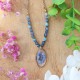 Forget-me-not necklace