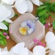 Classic pansy necklace