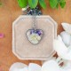 Classic pansy necklace