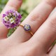 Classic ring with elderberry flower
