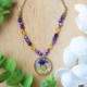 Pansy Necklace