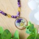 Pansy Necklace