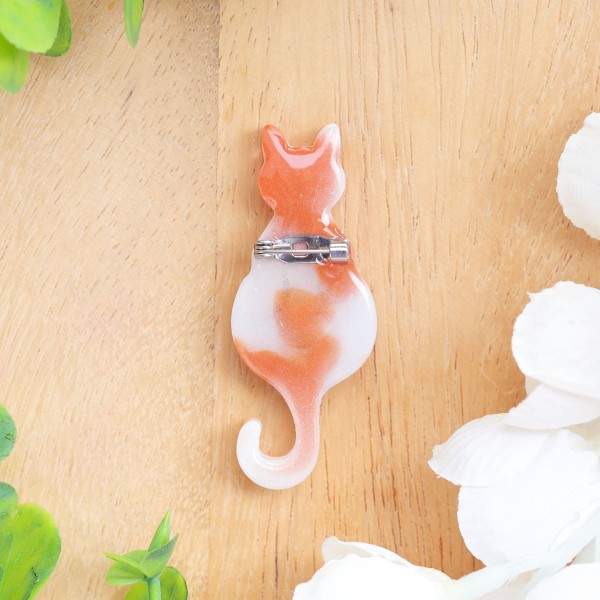 Brooch - Cat Charm of Nature