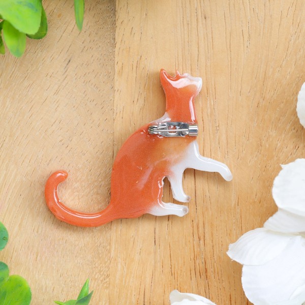 Brooch - Cat Charm of Nature