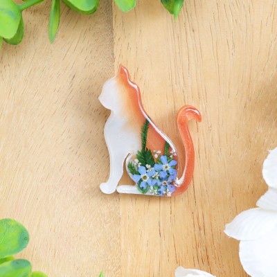 Brooch - Cat Charm of Nature