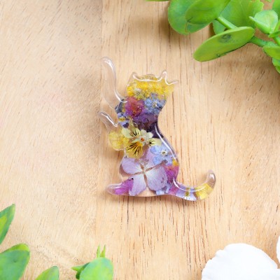 Brooch - Cat Charm of Nature