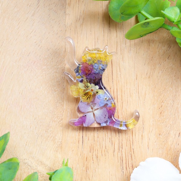 Brooch - Cat Charm of Nature