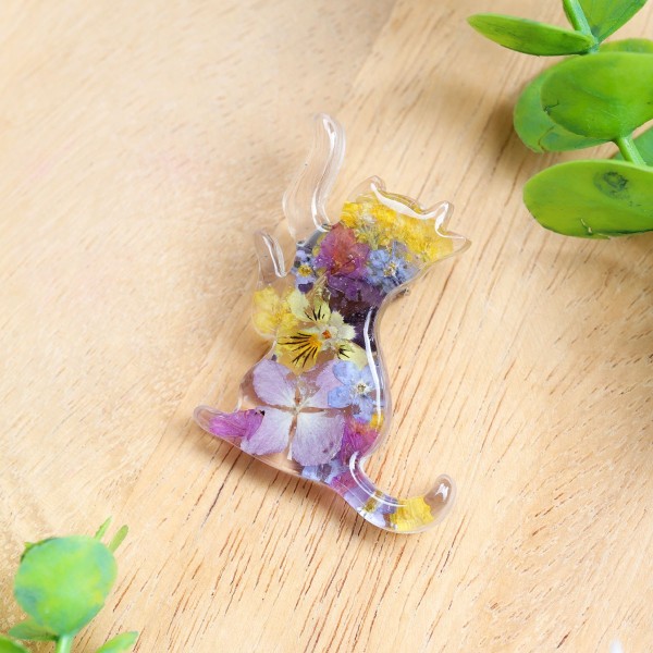 Brooch - Cat Charm of Nature