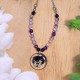 Pansy Necklace
