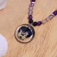 Pansy Necklace
