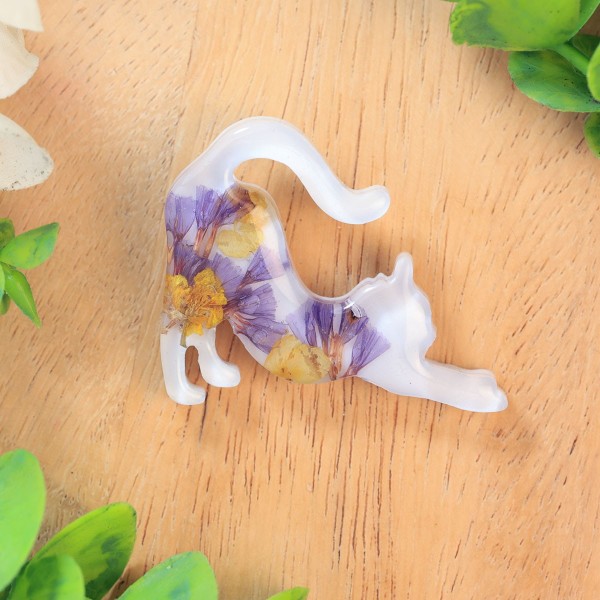 Brooch - Cat Charm of Nature