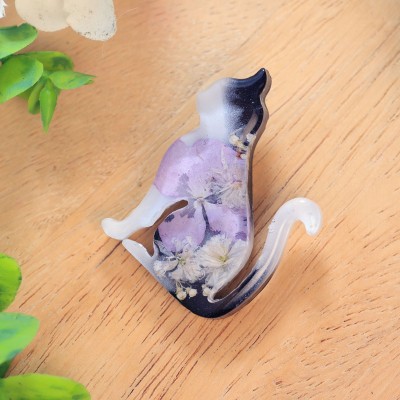 Brooch - Cat Charm of Nature