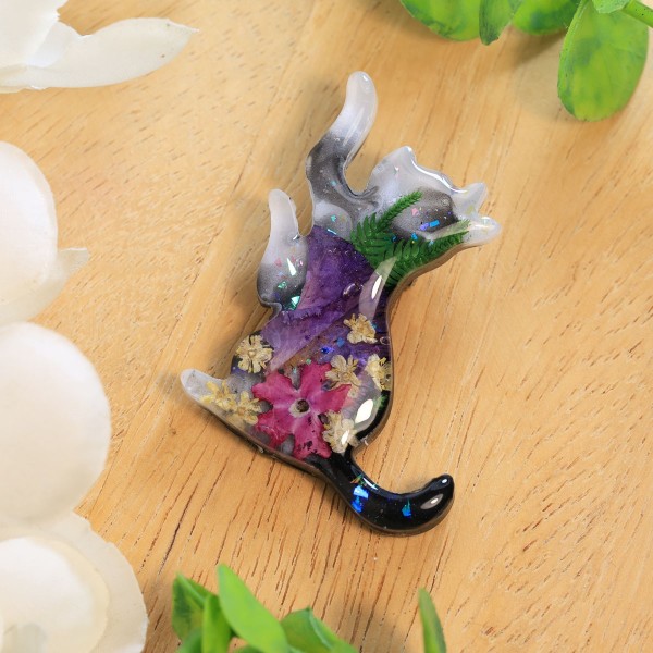 Brooch - Cat Charm of Nature