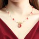 Close to the Heart - Valentine's Day Collection. Heart necklace with spirea