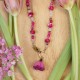 Close to the Heart - Valentine's Day Collection. Necklace with rosebud
