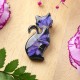 Brooch - Cat Charm of Nature