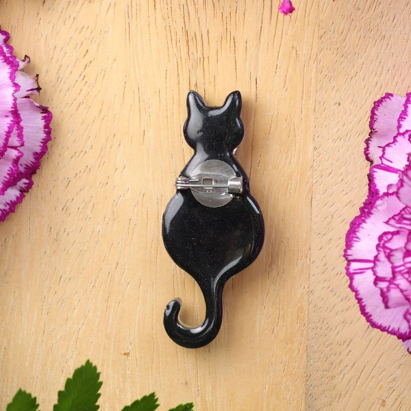 Brooch - Cat Charm of Nature
