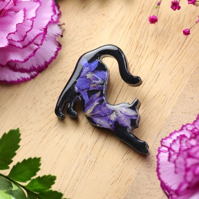 Brooch - Cat Charm of Nature