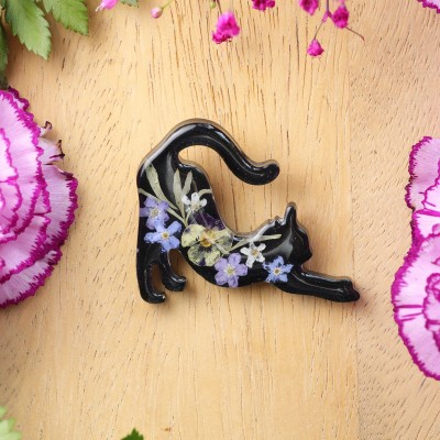 Brooch - Cat Charm of Nature
