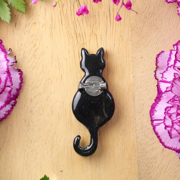 Brooch - Cat Charm of Nature