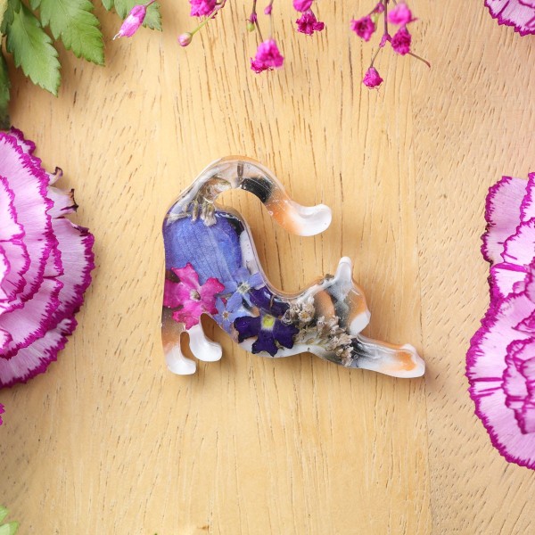 Brooch - Cat Charm of Nature