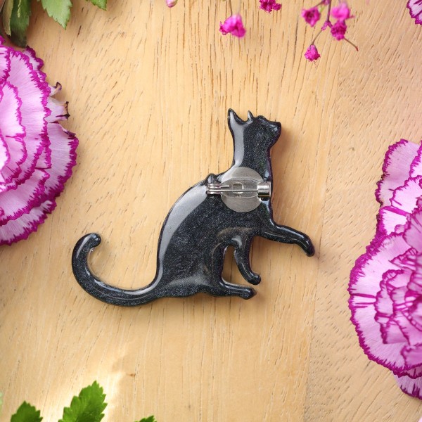 Brooch - Cat Charm of Nature