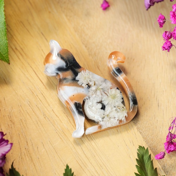 Brooch - Cat Charm of Nature