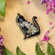 Brooch - Cat Charm of Nature