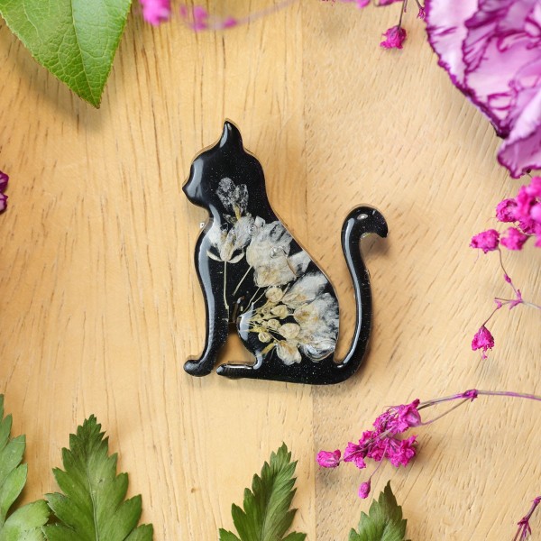 Brooch - Cat Charm of Nature