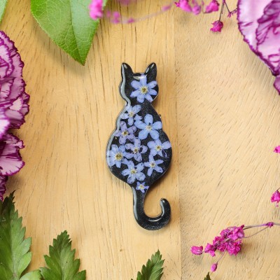 Brooch - Cat Charm of Nature