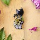Brooch - Cat Charm of Nature