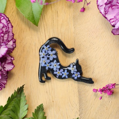 Brooch - Cat Charm of Nature