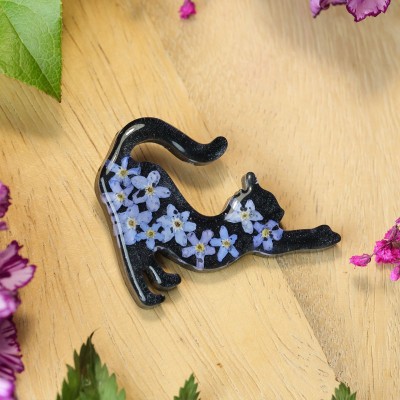 Brooch - Cat Charm of Nature