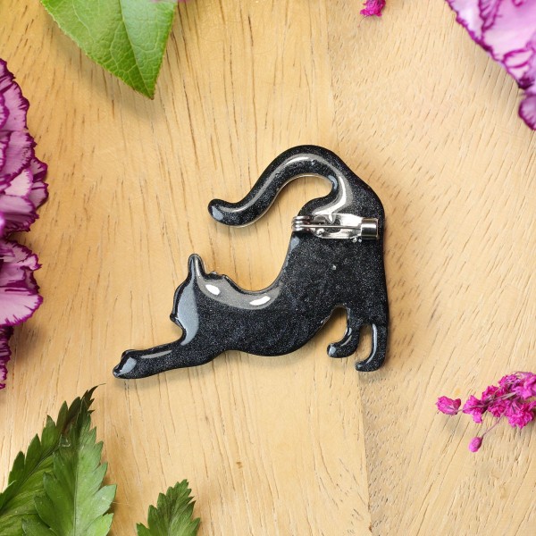 Brooch - Cat Charm of Nature